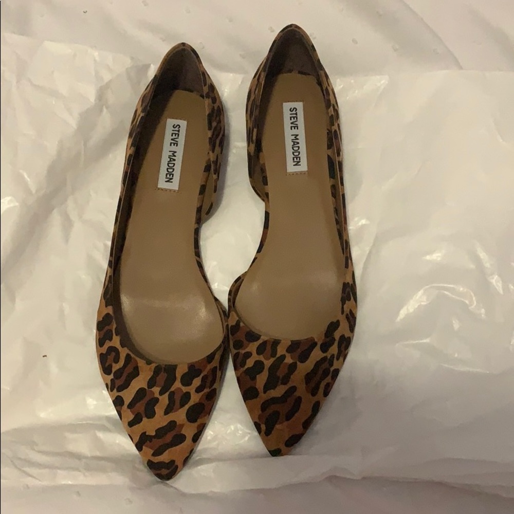leopard print STEVE MADDEN flats